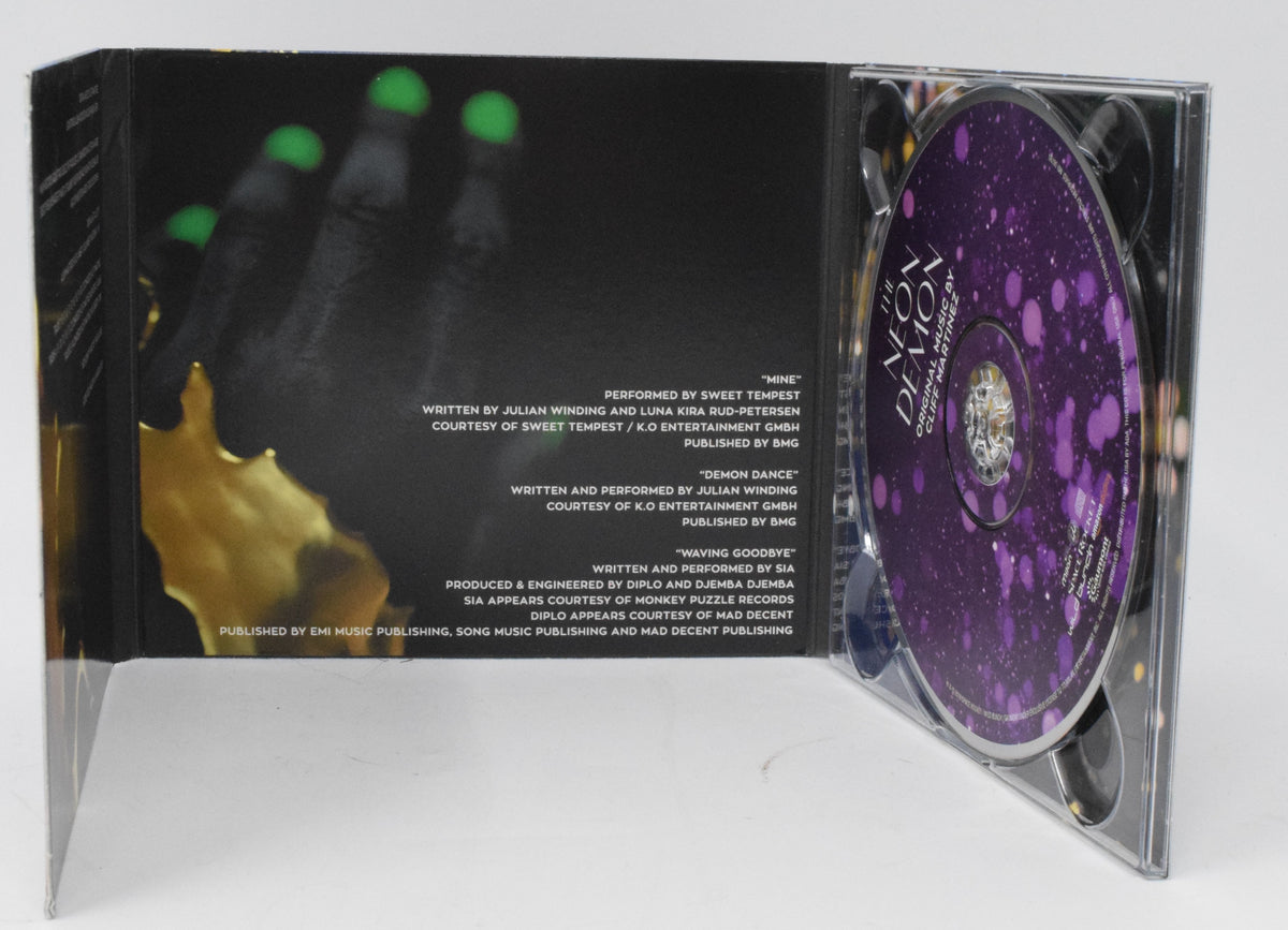 The Neon Denom Soundtrack CD Cliff Martinez