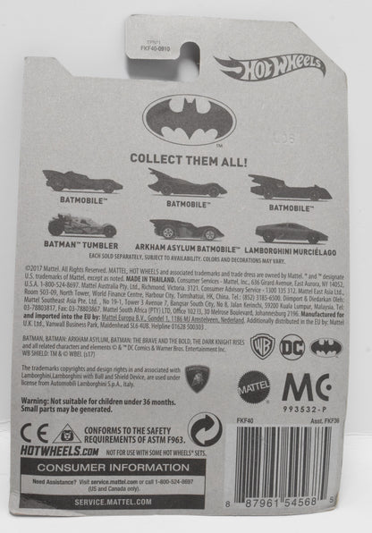 Hot Wheels Batman Tumbler Dark Knight Rises DC DieCast Car 4/6 New