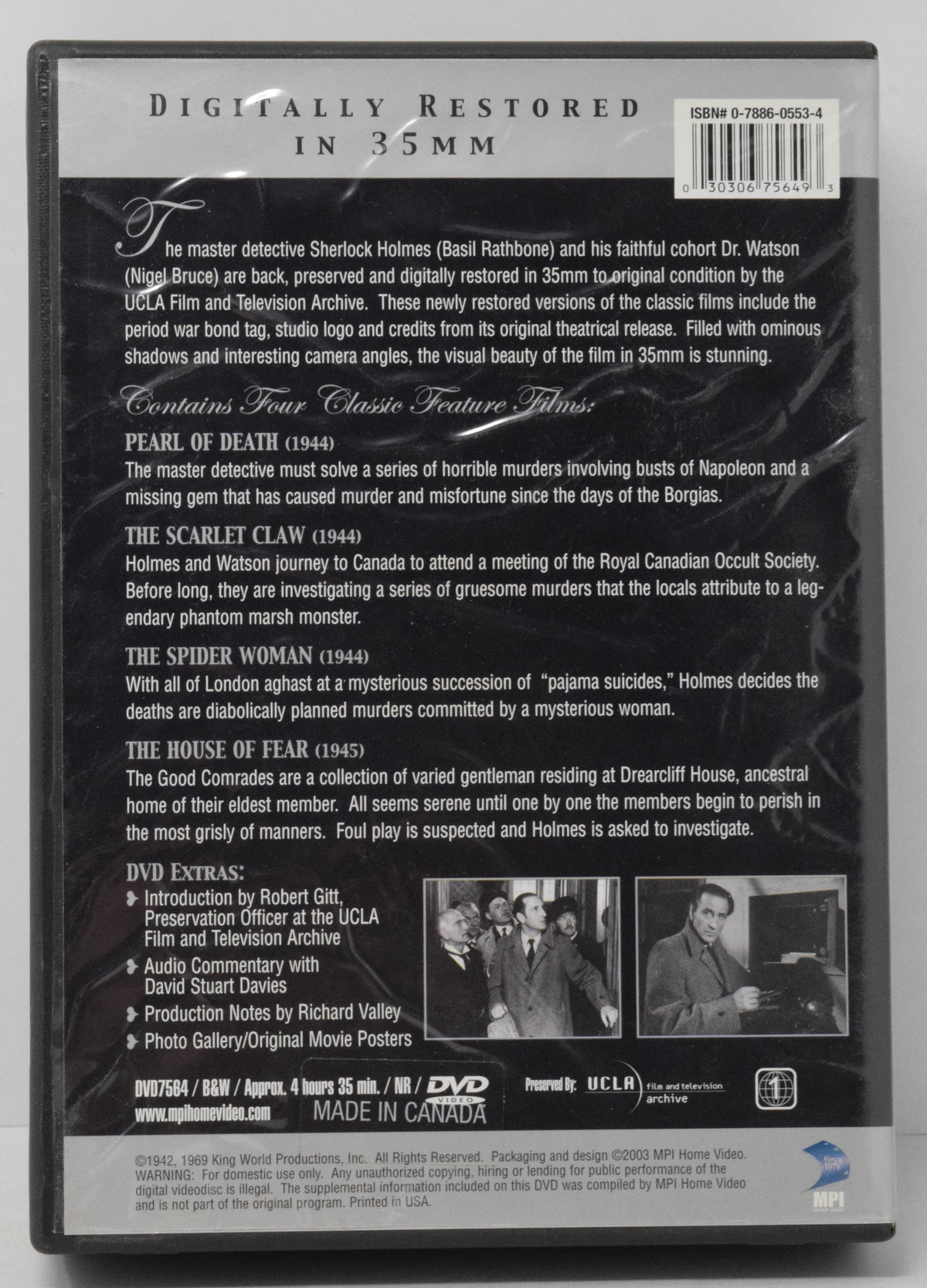 The Sherlock Holmes Collection Volume Two DVD