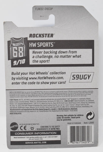 Hot Wheels Rockster HW Sports Ski Team Diecast Car 50 Years 9/10 323  New