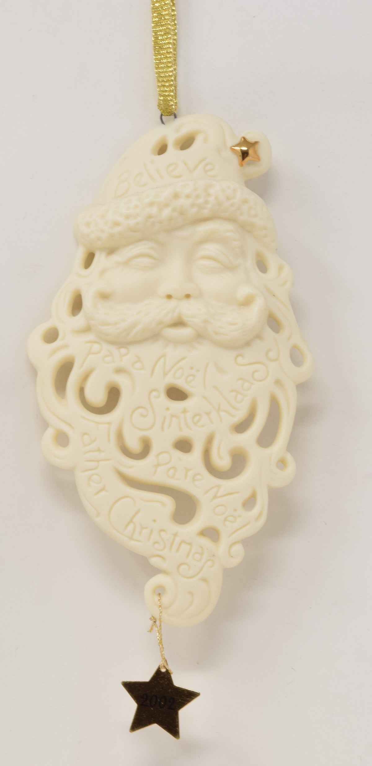 Hallmark Keepsake Ornament We Call Him Santa Claus Christmas Tree 2002 NIB