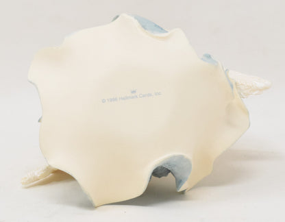 Hallmark Keepsake Joyful Messenger Angel Porcelain Christmas Ornament 1998 NIB