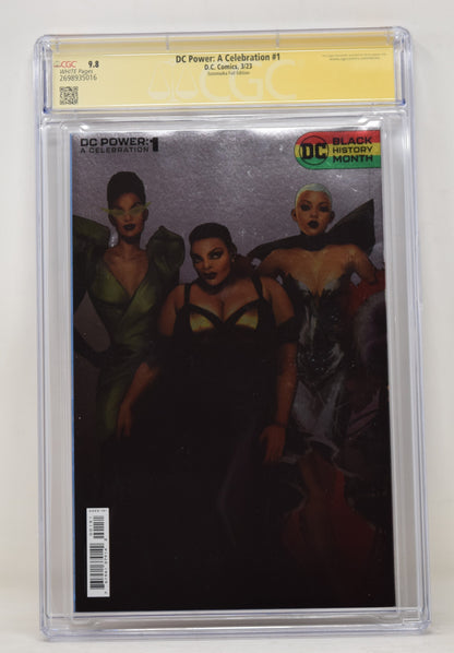 DC Power: A Celebration #1 Sozomaika 1:50 Foil Variant Sozomaika CGC SS 9.8