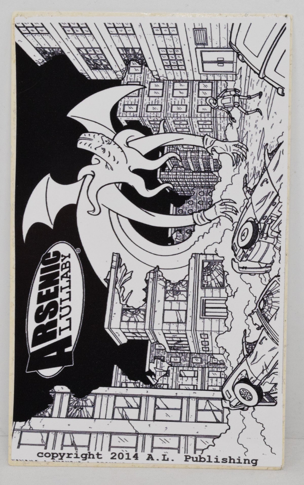 Arsenic Lullaby Devils Only Friend HC Signed Remark Pin Sticker Set