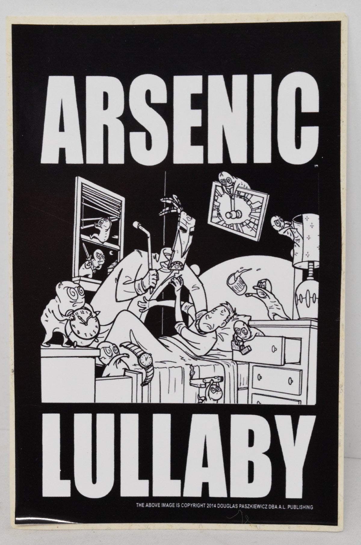 Arsenic Lullaby Devils Only Friend HC Signed Remark Pin Sticker Set