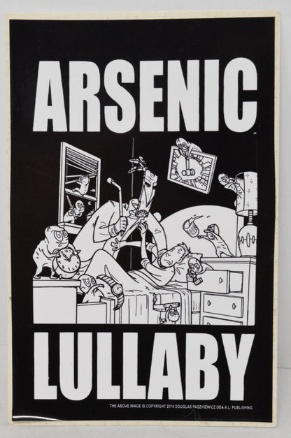 Arsenic Lullaby Devils Only Friend HC Signed Remark Pin Sticker Set