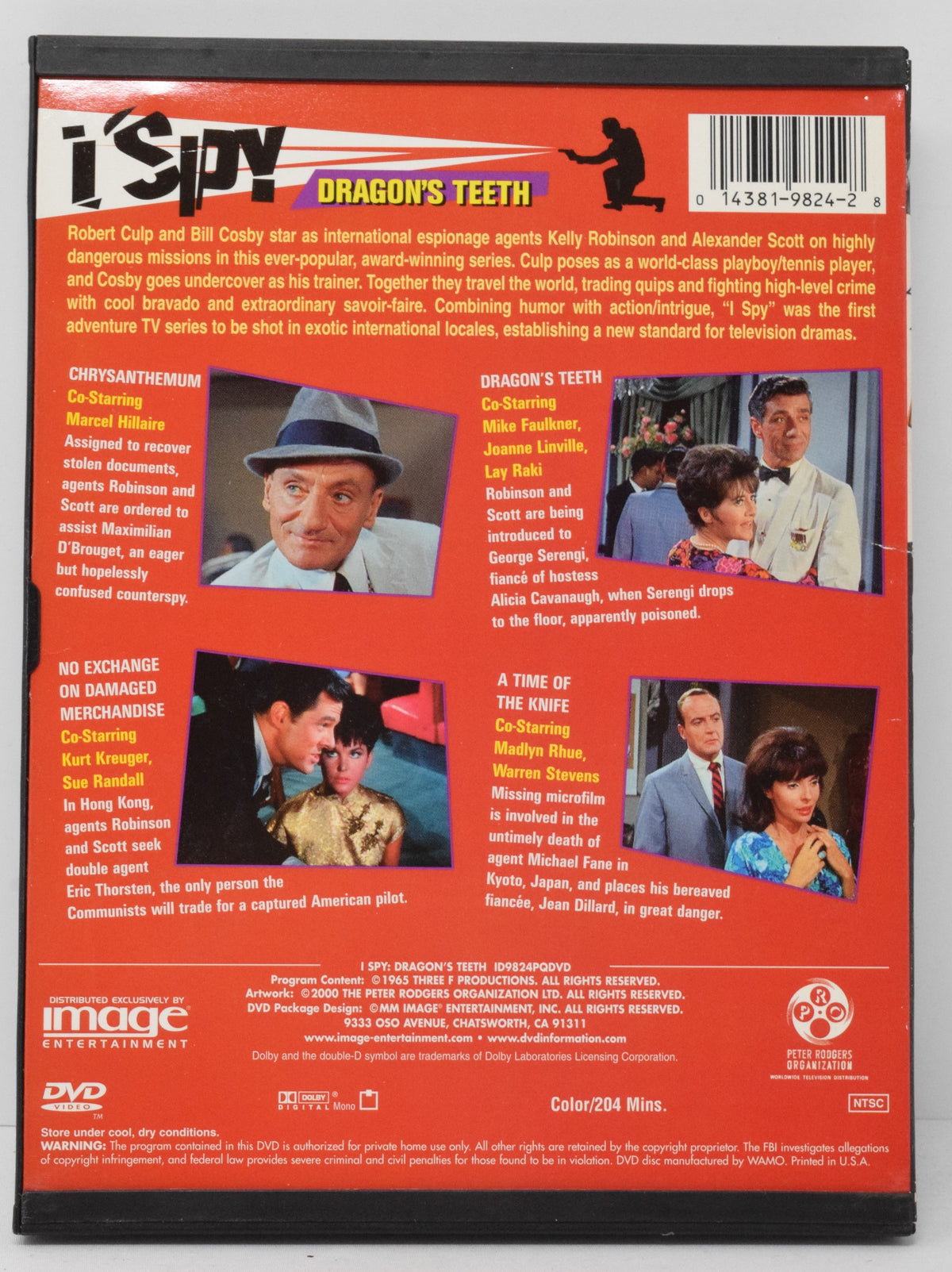 I Spy Dragon's Teeth DVD 2 Dragon's Teeth