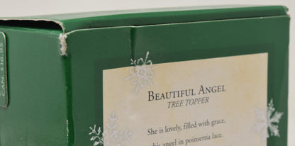 Hallmark Keepsake Ornament Beautiful Angel Tree Topper Christmas 2003 NIB
