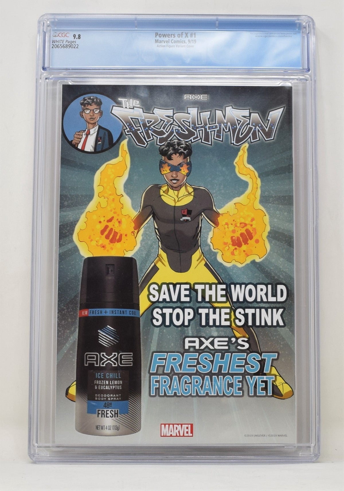 Powers Of X 1 Marvel 2019 CGC 9.8 John Tyler Christopher Action Figure Variant
