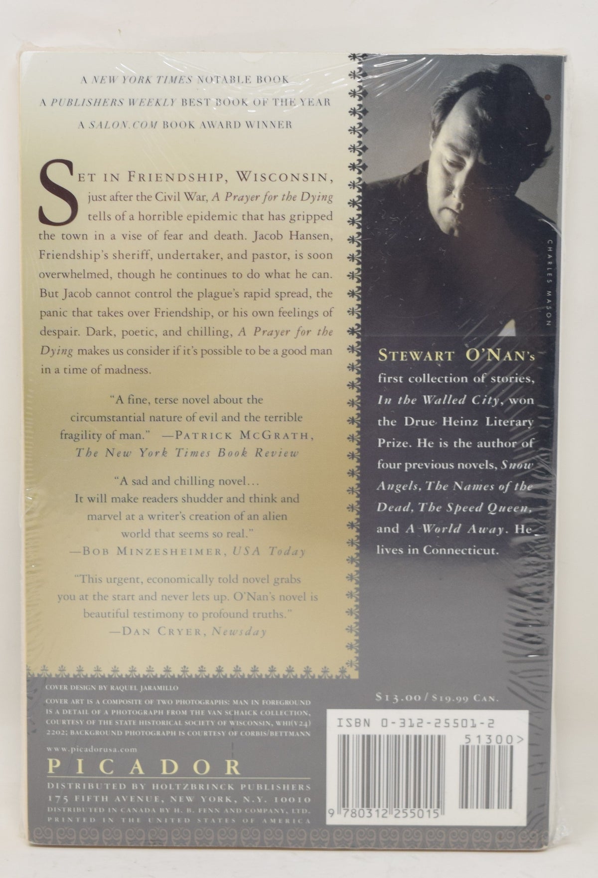 A Prayer for the Dying Stewart O'nan New