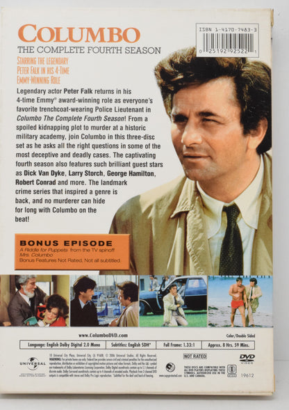 The Complete Fourth Season Columbo DVD