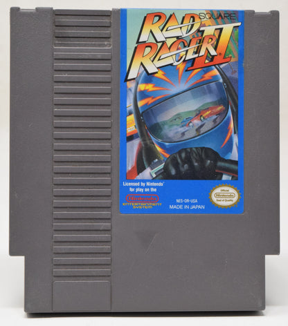 Nintendo NES Rad Racer II Square Video Game Cartridge