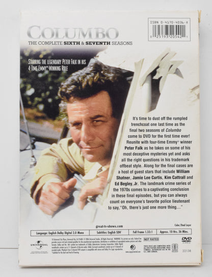 The Complete Sixth & Seventh Season Columbo DVD