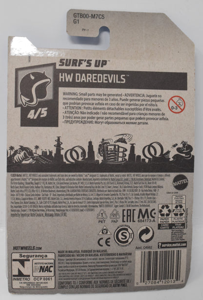 Hot Wheels Surfs Up HW DareDevils 4/5 97 DieCast Car New