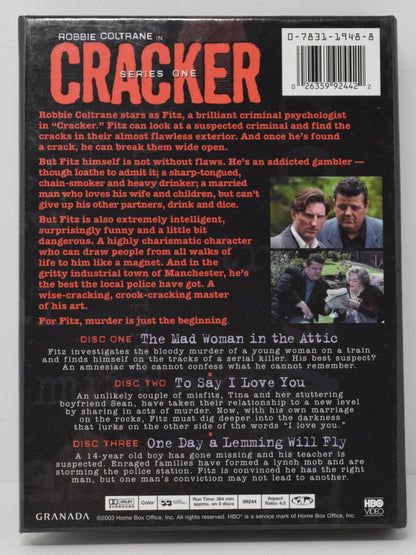 Robbie Coltrane in Cracker Series One DVD