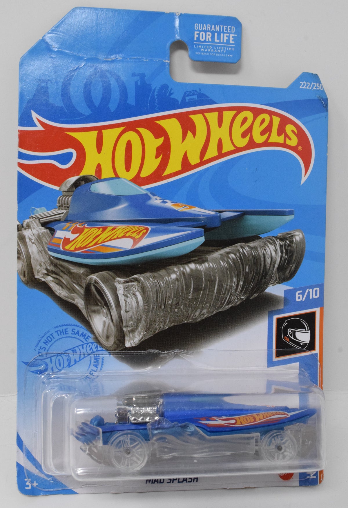 Hot Wheels Mad Splash HW Race Team 6/10 222 DieCast Car New