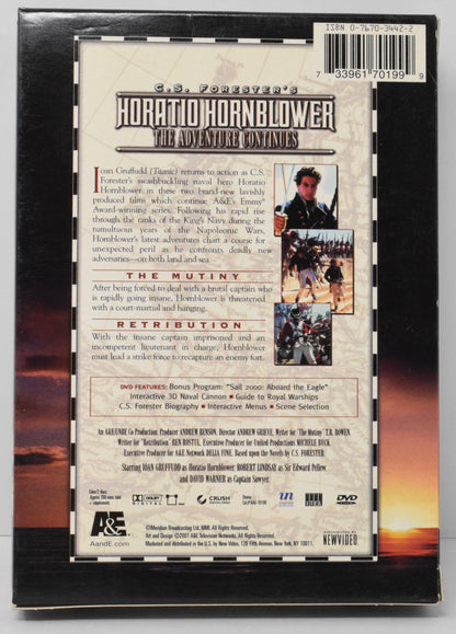 Horatio Hornblower The Adventure Continues DVD A&E