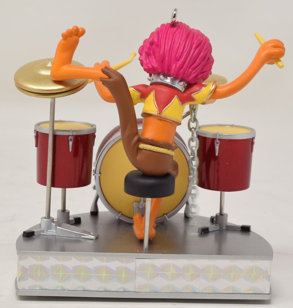 Hallmark Keepsake Ornament Muppet Show Animal Drum Kit Christmas Tree 2010 NIB
