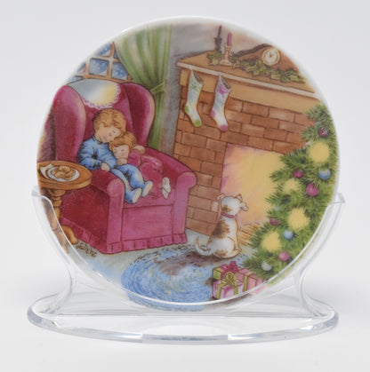 Hallmark Keepsake Waiting For Santa Christmas Ornament 1988 NIB