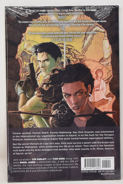 Grayson Vol 2 We All Die At Dawn DC 2016 GN NM New