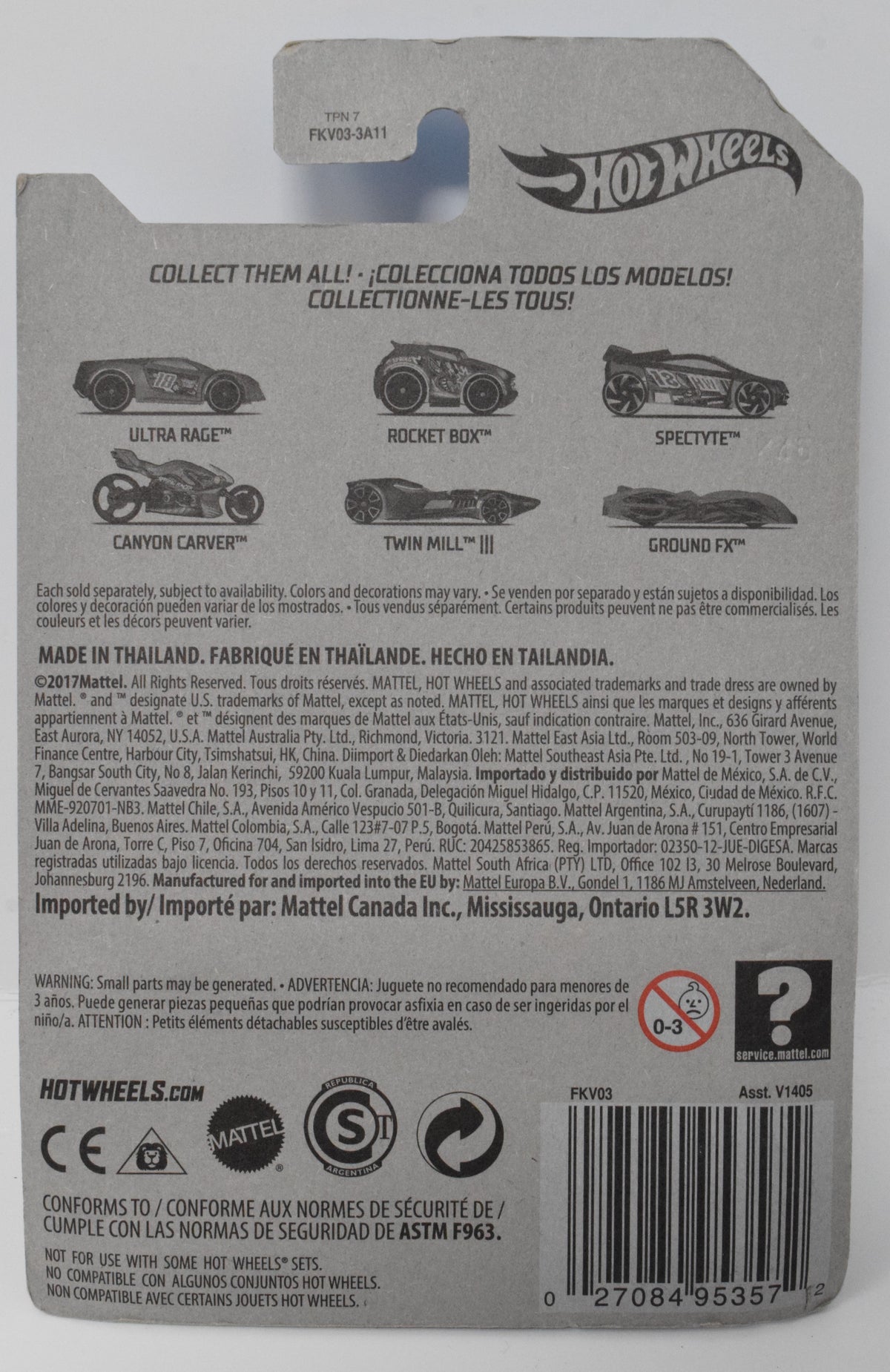 Hot Wheels Rocket Box 2/6 Green DieCast Car New