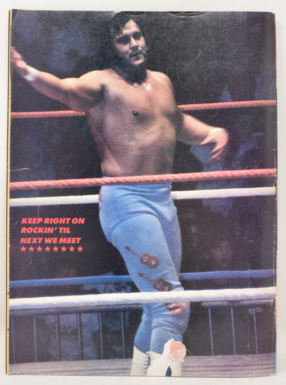 Gold Belt Wrestling Magazine November 1987 VG Hulk Hogan