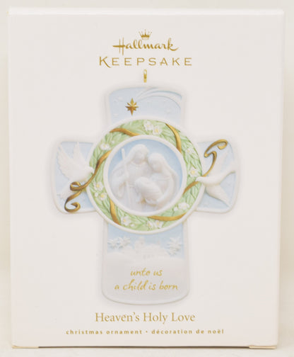 Hallmark Keepsake Ornament Heavens Holy Love Cross Christmas Tree 2010 NIB