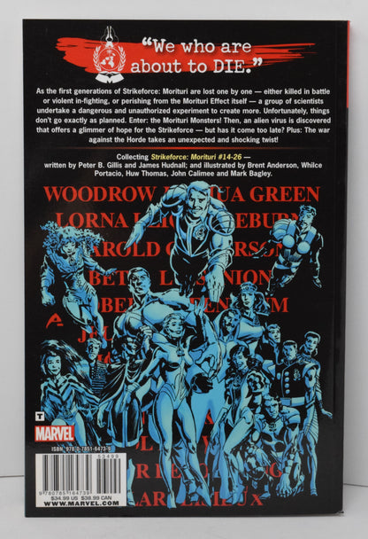 Strikeforce Morituri Vol 2 TP Marvel 2012 NM 14 - 26