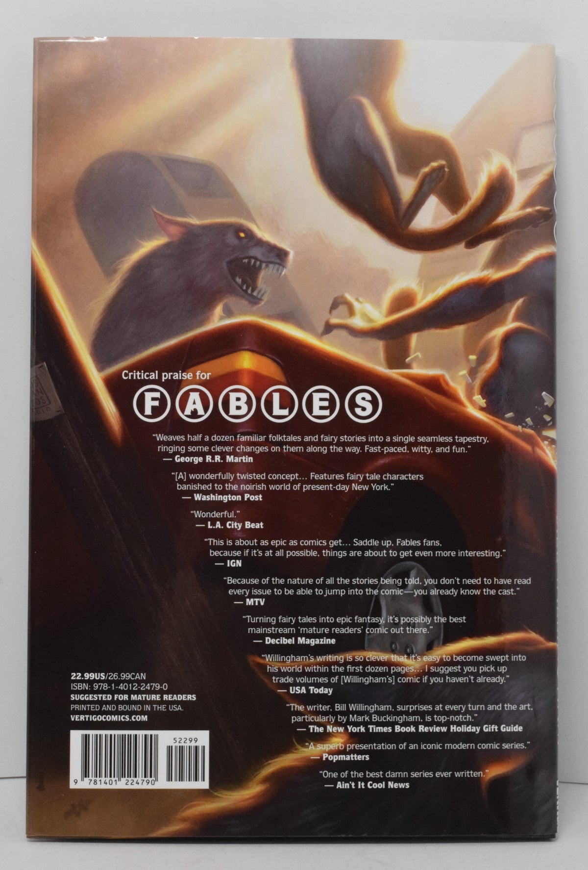Fables Werewolves Of Heartland HC DC Vertigo 2012 Bill Willingham