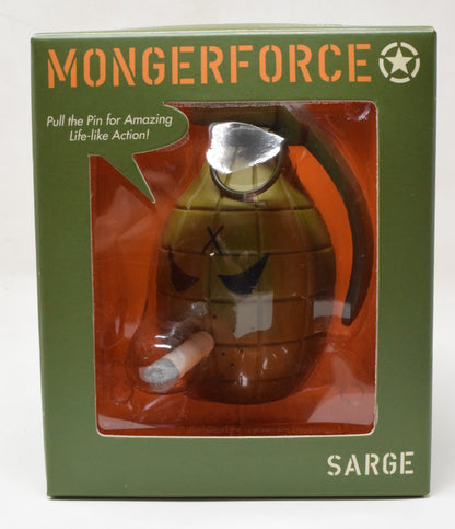 Frank Kozik Kidrobot Sarge Green Mongerforce Mongers NIB