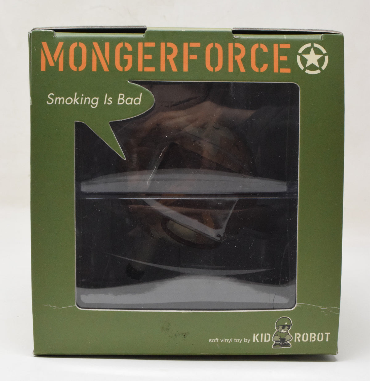 Frank Kozik Kidrobot Sarge Camo Desert Storm Mongerforce Mongers NIB