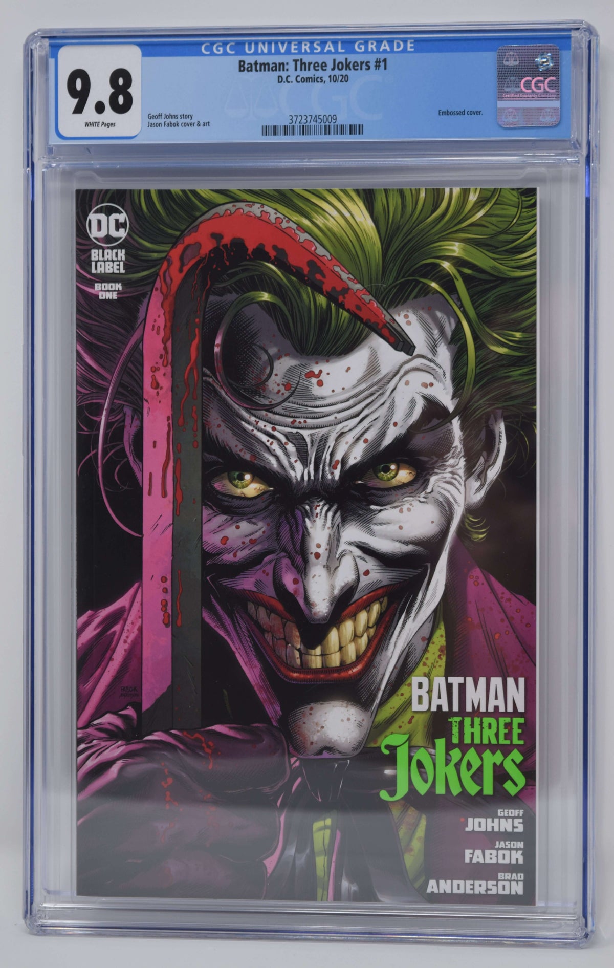 Batman: Three Jokers #1 — Jason Fabok Joker Variant