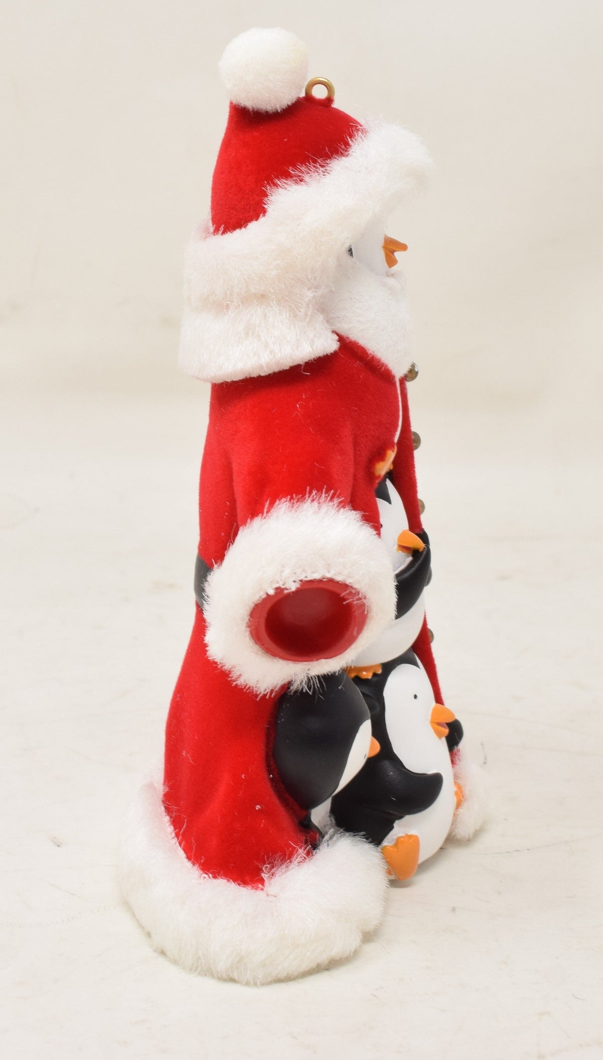 Hallmark Keepsake Ornament Tip Top Santa 4 Penguins Robe Christmas Tree 2007 NIB