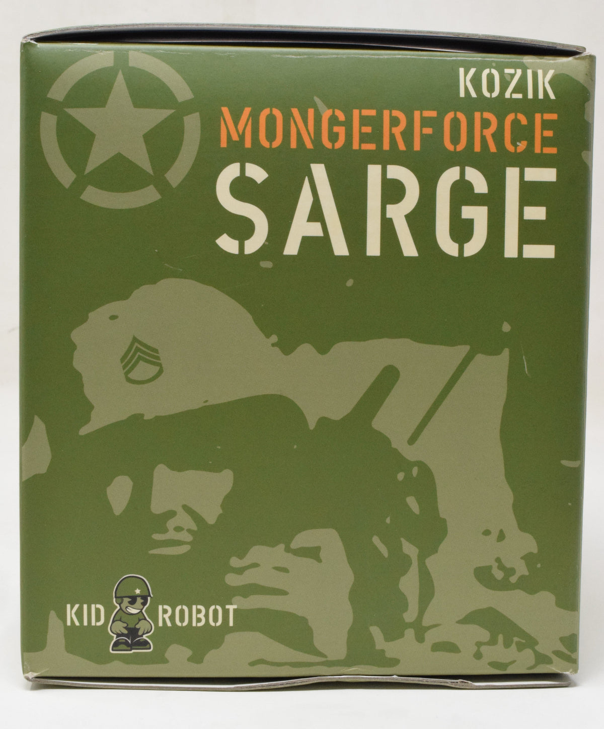 Frank Kozik Kidrobot Sarge Camo Desert Storm Mongerforce Mongers Signed