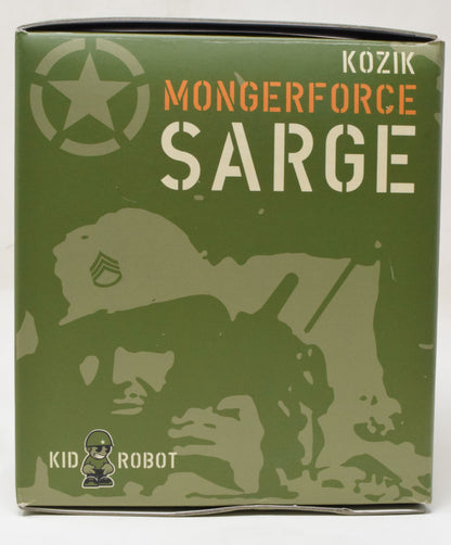 Frank Kozik Kidrobot Sarge Camo Desert Storm Mongerforce Mongers Signed
