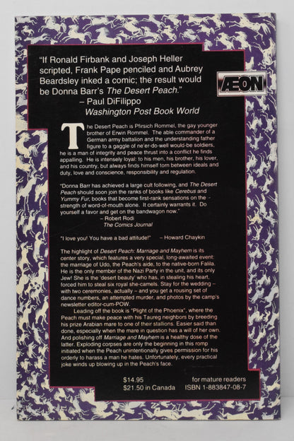 Desert Peach Marriage Mayhem TPB Aeon 1994 NM- 9.2 Donna Barr 16 17 19