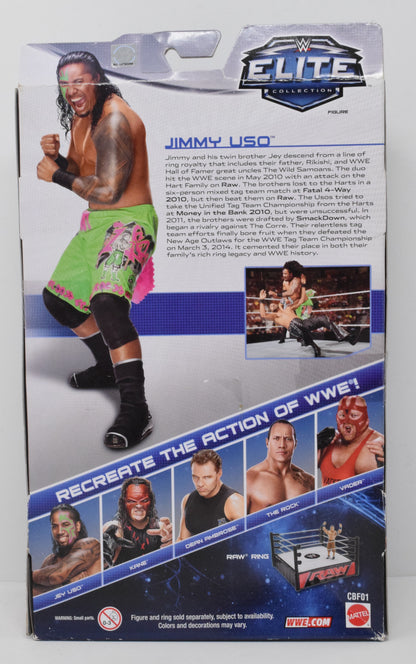 WWE Elite Jimmy Uso Action Figure 31 Mattel 2014 New