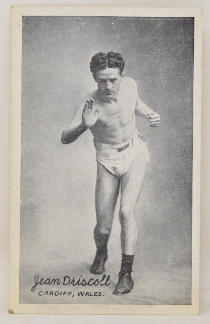 Jean Driscoll Boxing Exhibit Card Postcard Photo 1921 5 x 3