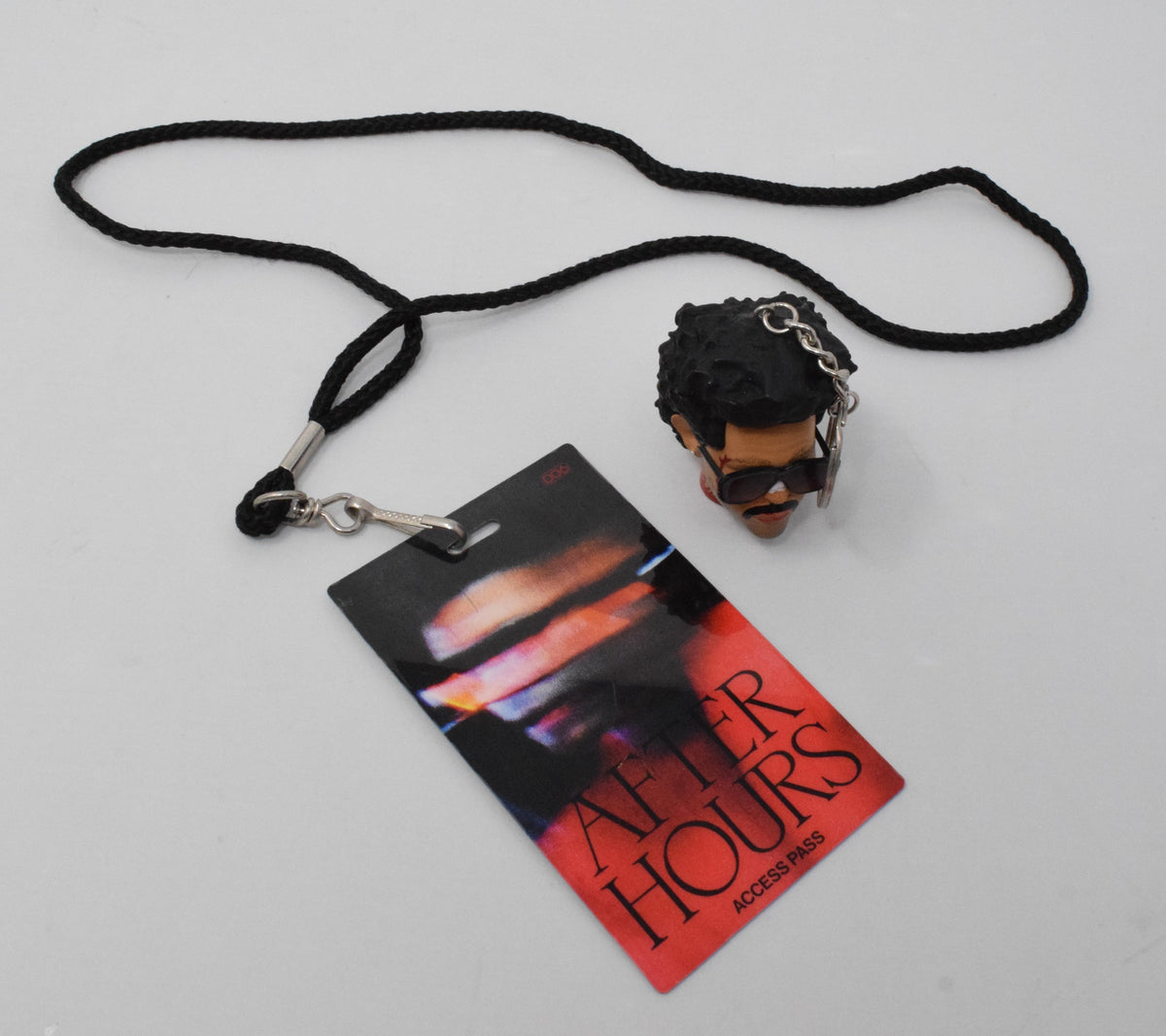 The Weeknd After Hours 3D Severed Head Sculpted Keychain Too Late
