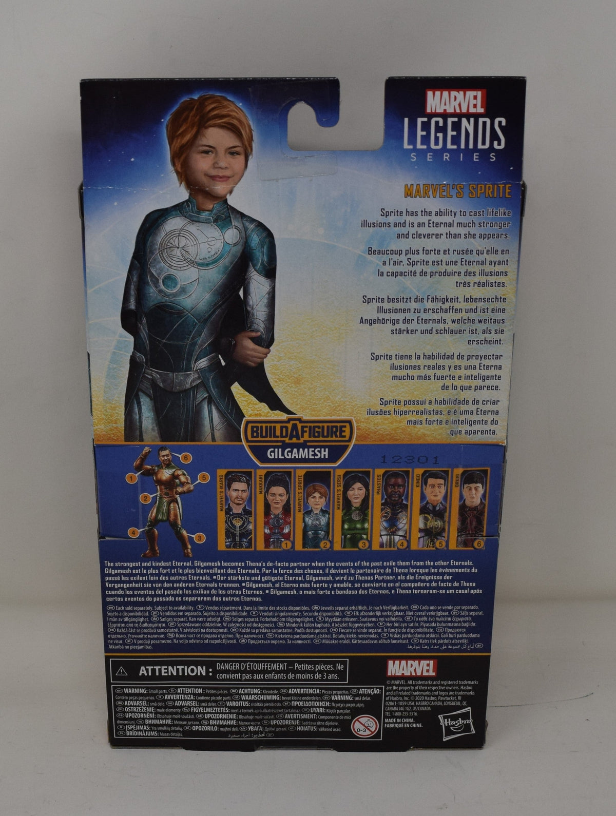 Eternals Sprite 6" Action Figure Marvel Legends MCU Hasbro NIB