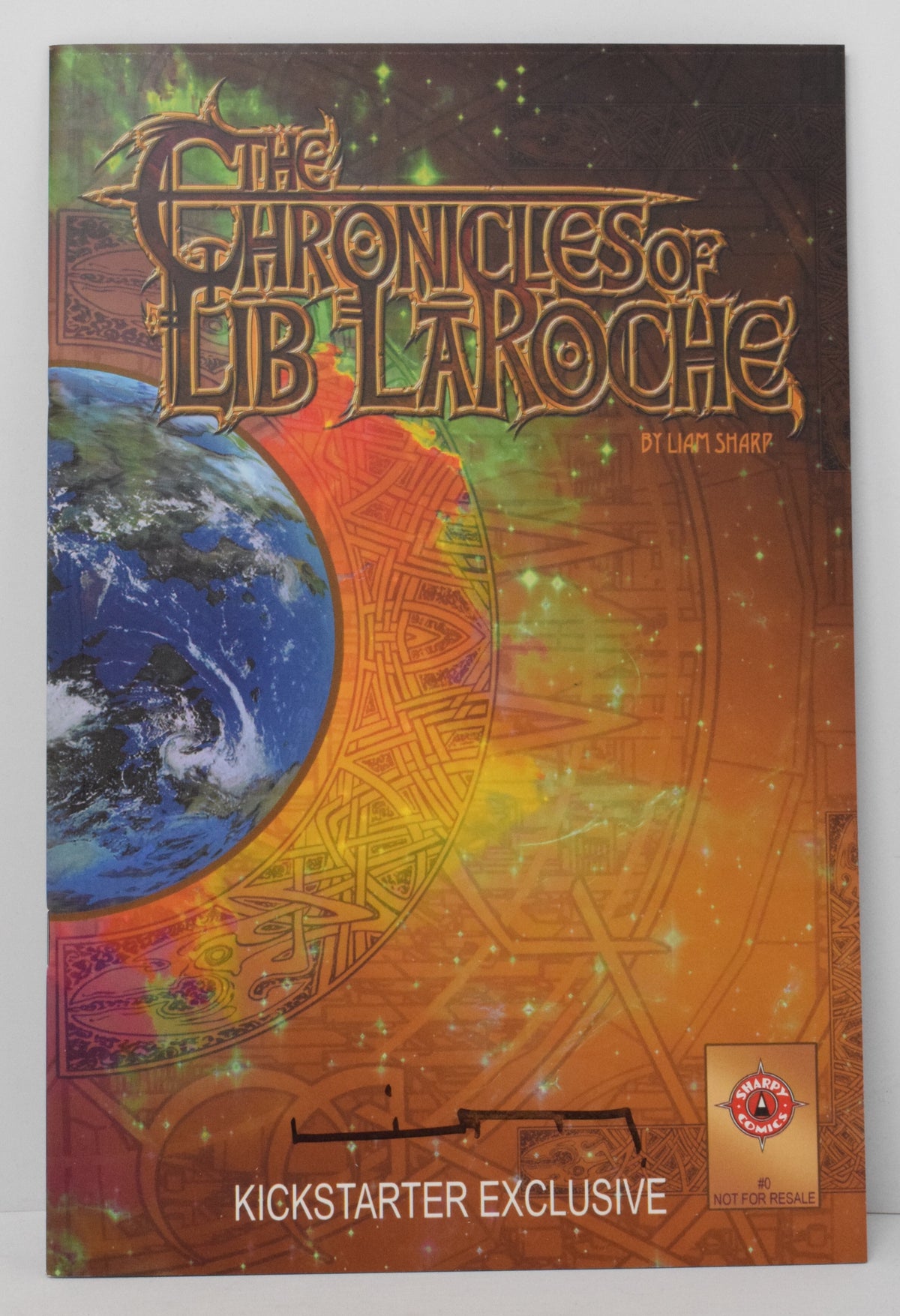 Ghost In The Sword Chronicles Of Lib LaRoche 2021 SIGNED Liam Sharp