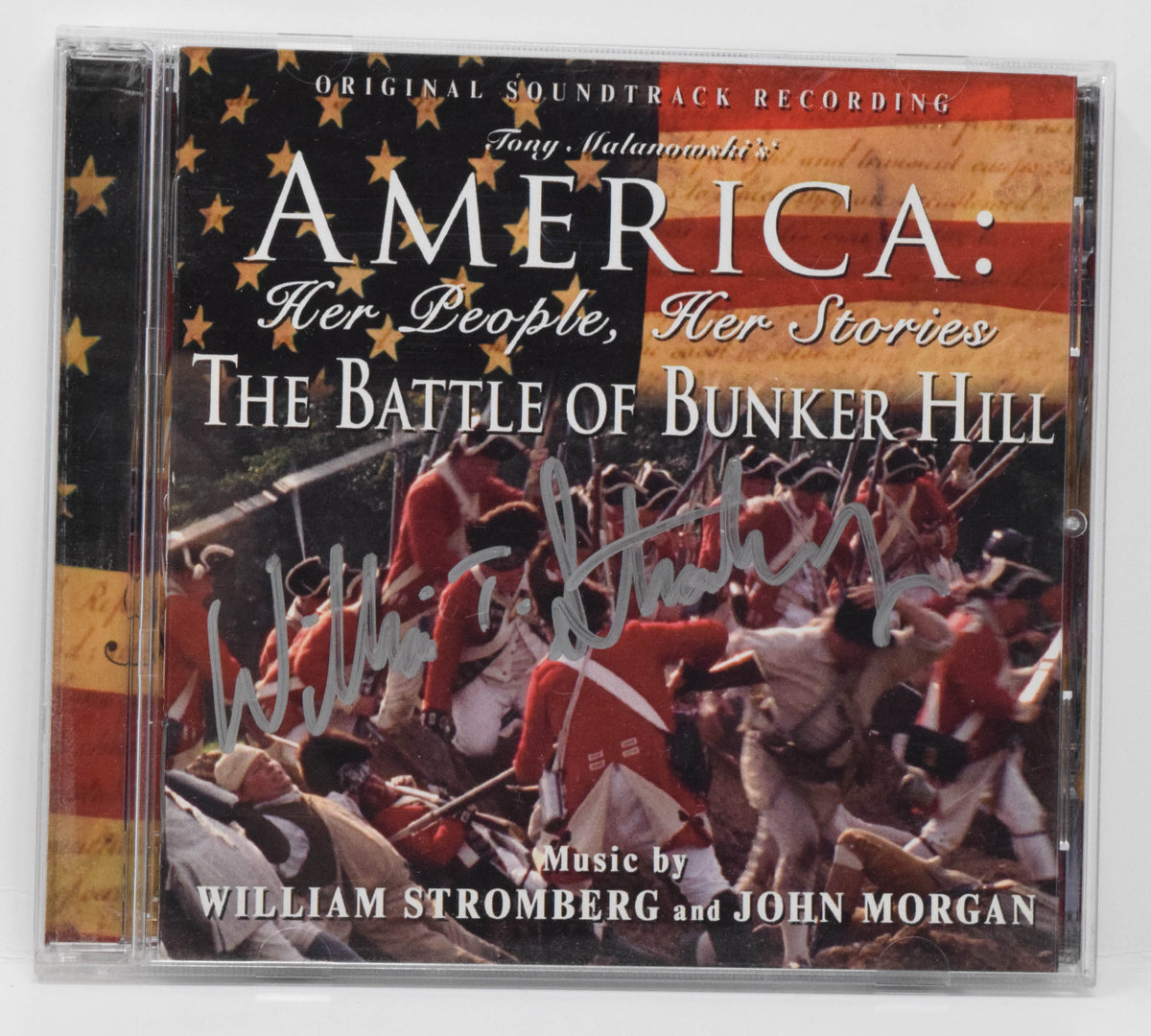 America Her People Stories Battle Of Bunker Hill Soundtrack CD Signed