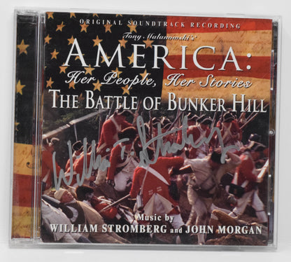 America Her People Stories Battle Of Bunker Hill Soundtrack CD Signed