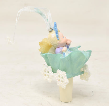 Hallmark Keepsake Ornament Baby Delandra Frostlight Faeries Christmas Tree 2002 NIB