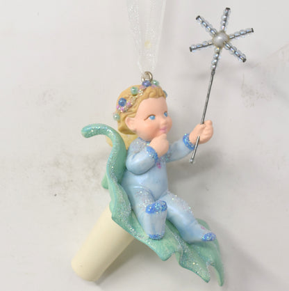 Hallmark Keepsake Ornament Baby Candessa Frostlight Faeries Christmas Tree 2002 NIB