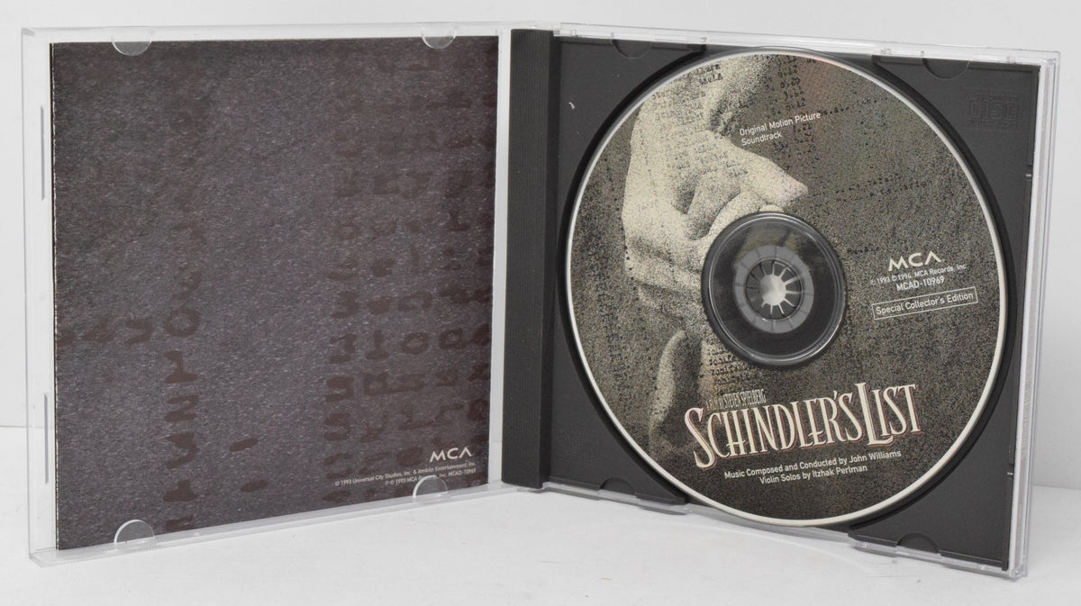 Schindler's List Soundtrack CD John Williams MCA