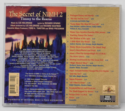 The Secret Of NIMH 2 Timmy To Rescue Soundtrack CD Lee Holdridge Sonic Images