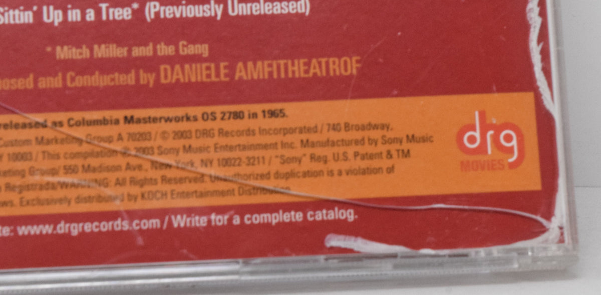 Major Dundee Soundtrack CD Daniele Amfitheatrof DRG