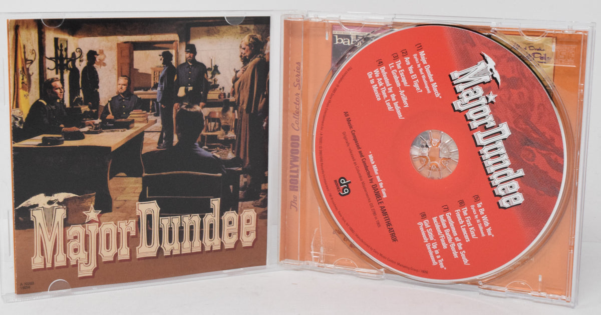 Major Dundee Soundtrack CD Daniele Amfitheatrof DRG