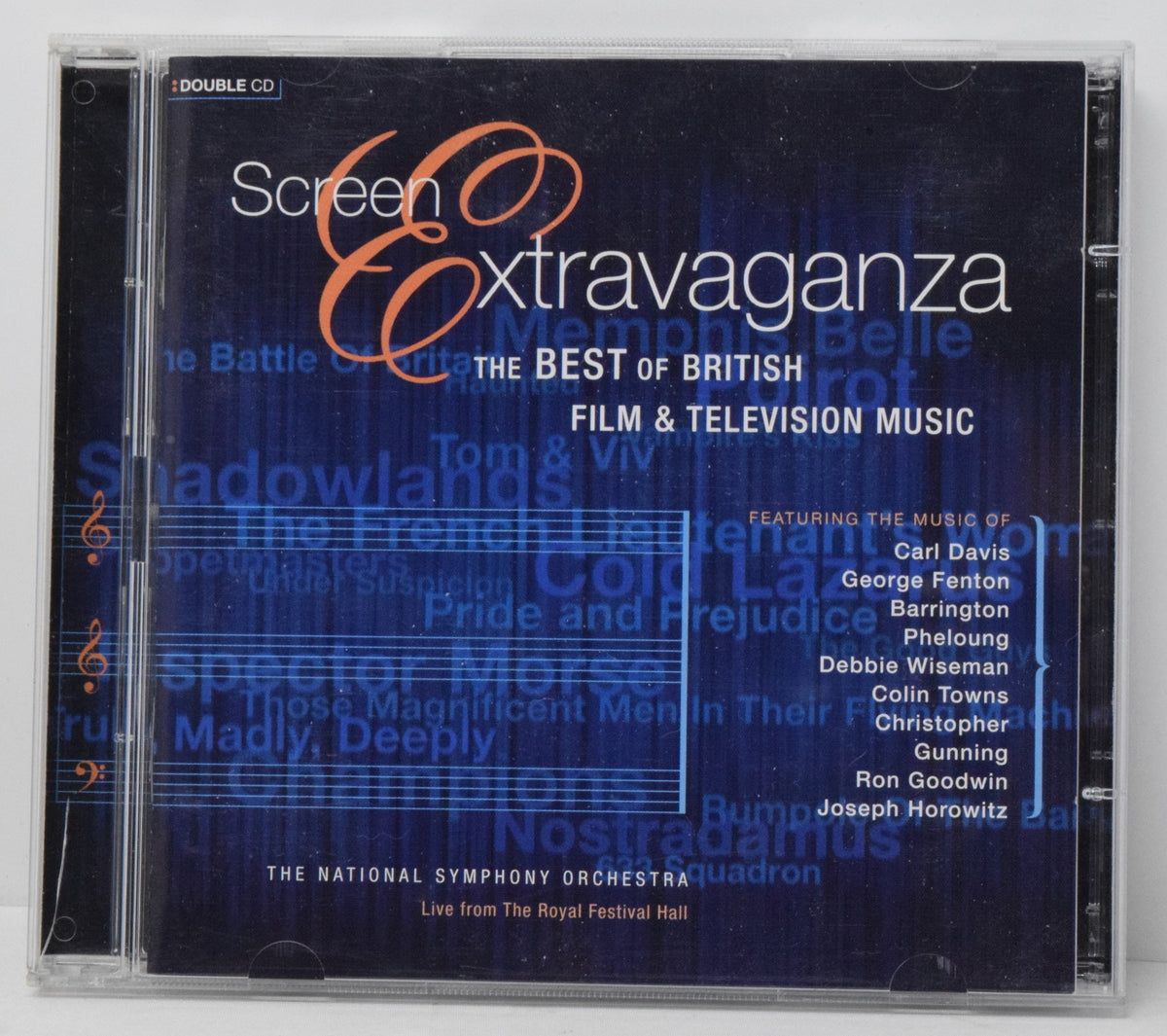 Screen Extravaganza British Film Soundtrack CD National Symphony Orchestra MCI